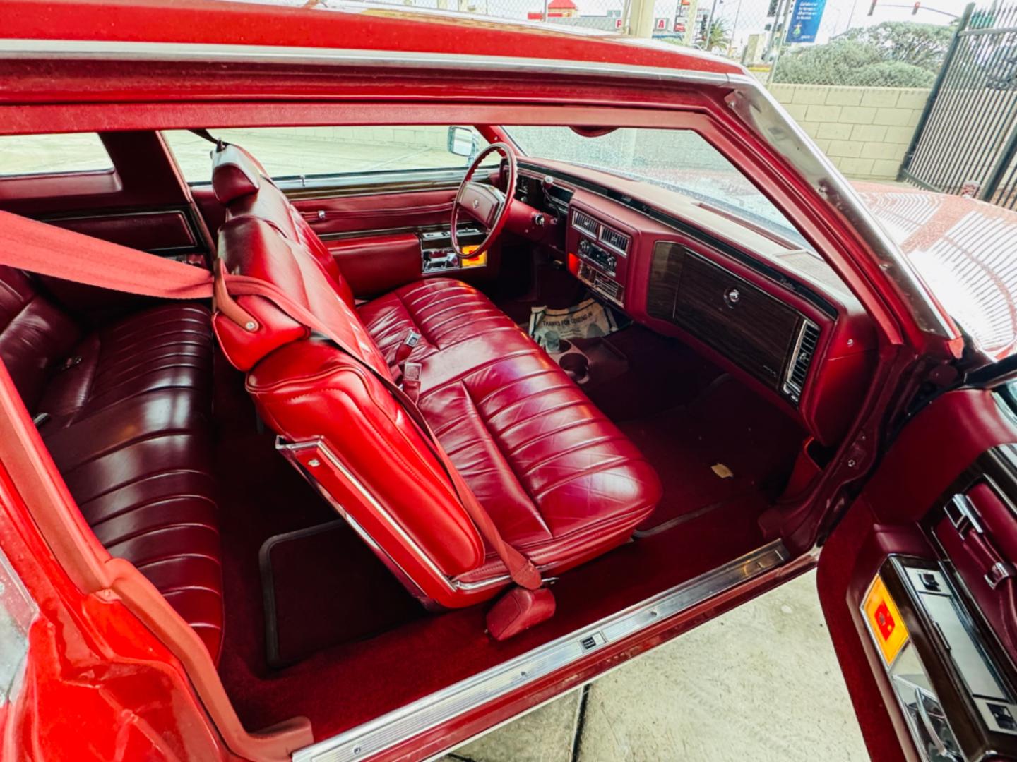 1978 Red Cadillac coupe de ville , located at 2190 Hwy 95, Bullhead City, AZ, 86442, (928) 704-0060, 0.000000, 0.000000 - on consignment. this super clean 1978 Cadillac Coupe Deville . runs and drives great . everything works. always garaged. - Photo#5